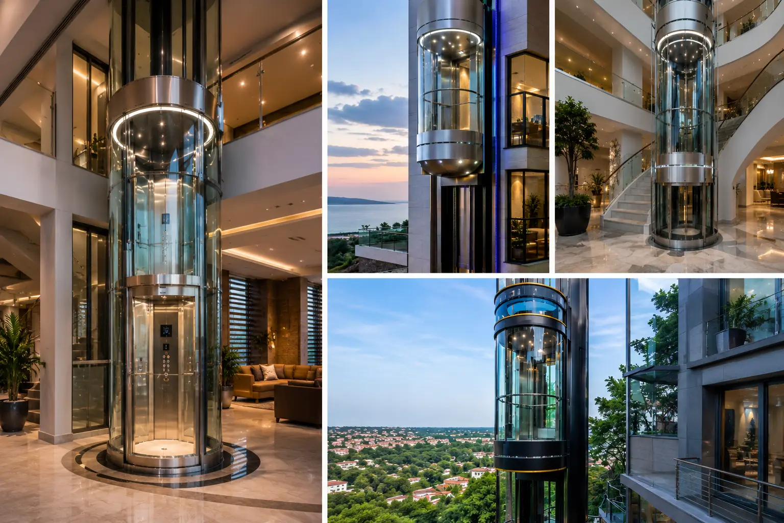 Panoramic Glass Elevator